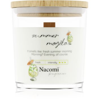 Nacomi Soy Candle Home Fragrances lumânare parfumată cu fitil din lemn